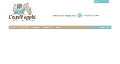 Desktop Screenshot of czystelapki.pl